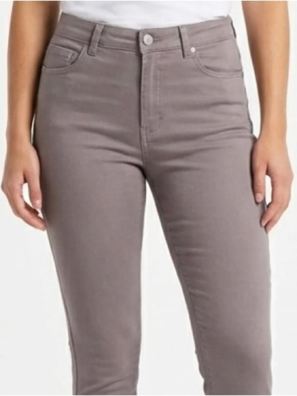 KATE SPADE SATURDAY Grey Skinny Straight Leg Jeans w Stretch